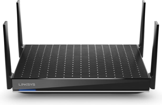 Linksys MR9600 - Draadloze router - geschikt voor WiFi 6 / Zwart