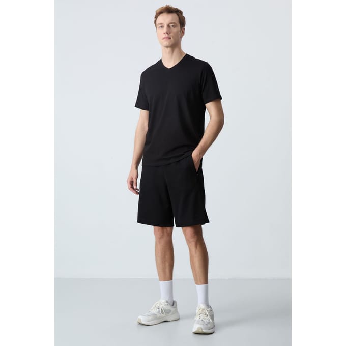 Heren Regular Fit Jersey Shorts