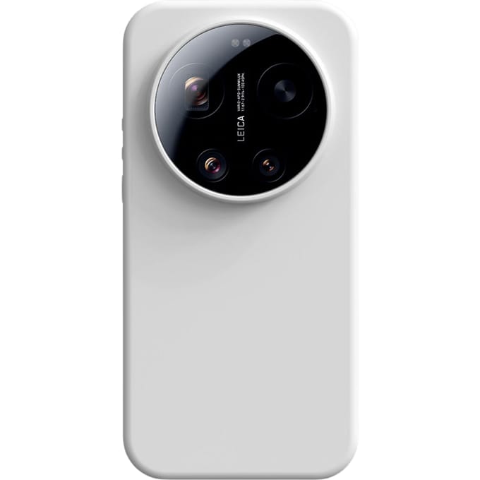Mocaa Xiaomi 17 Ultra Siliconen Hoesje Wit