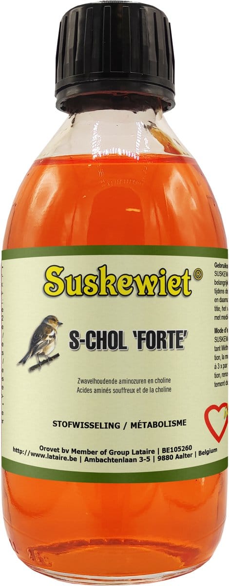 Suskewiet S-Chol 'Forte' 250ml - voor vogels