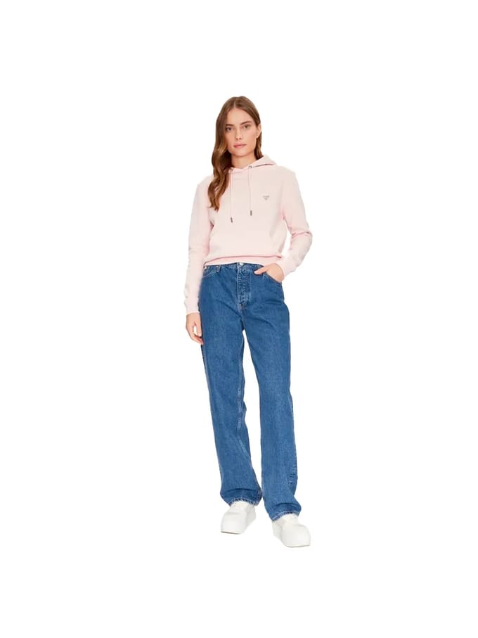 Guess dames sweatshirt met mini-driehoekmotief