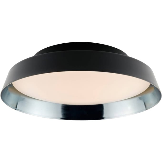 Carpyen LED plafondlamp Boop! Ø54cm zwart/blauw-grijs
