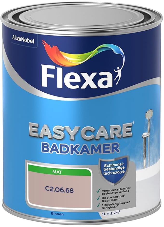 Flexa - Easycare Badkamer - C2.06.68 - Mengverf - 1 L