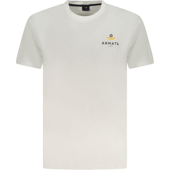 Armata Di Mare Bianco Katoenen Heren T-Shirt