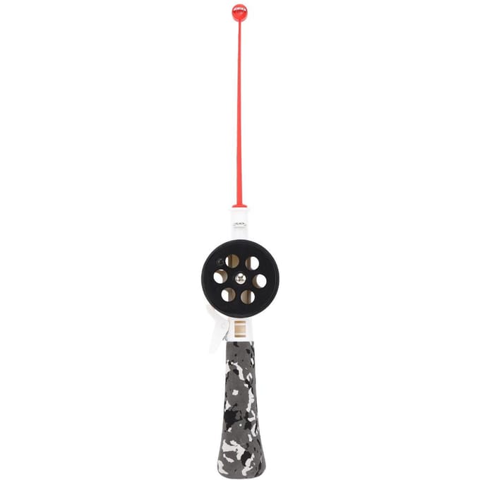 34cm Duurzame Draagbare Geïntegreerde Buiten Kinderen Winter Ijshengel met Molen Accessoires black