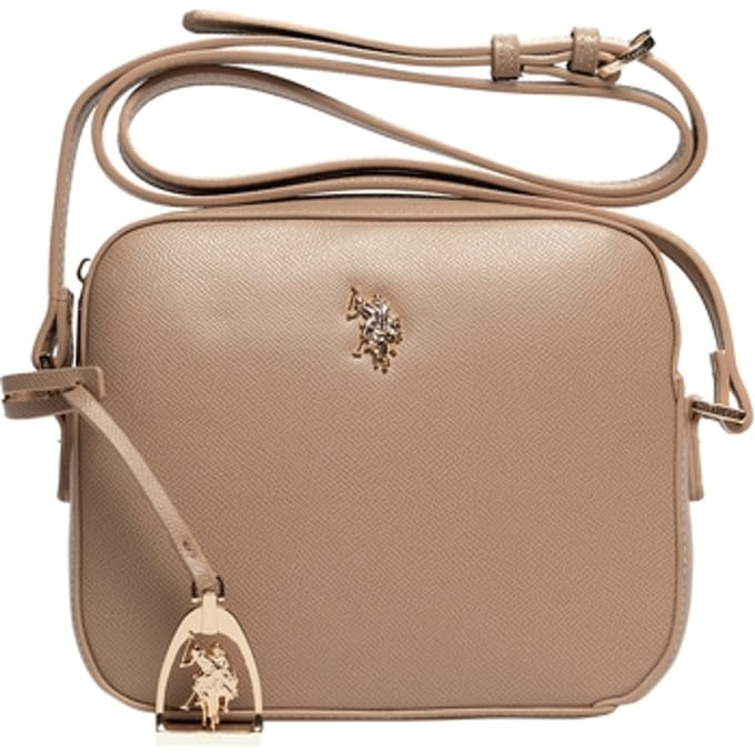 U.S. POLO ASSN. schoudertas Jones Crossbody Bag Beige