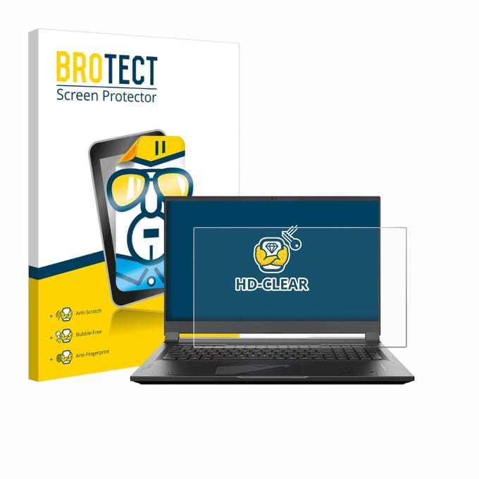 BROTECT - Screenprotector voor Gigabyte AORUS 17 2024 - Folie Beschermfolie transparant