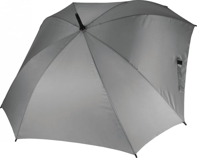 Kimood Vierkante paraplu KI2023 - Slate Grey - One size