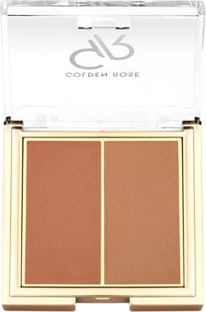 Golden Rose - Iconic Blush Duo 03 - Rosy Bronze - Getinte