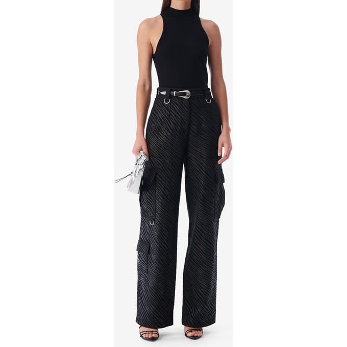 IRO Paris Maewa Pullover Black Maat: L | Cargobroeken Outlet | Dames | Zwart