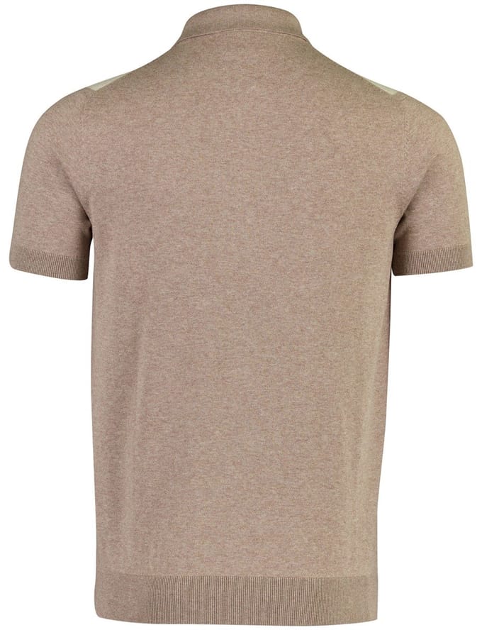 Born With Appetite - BWA26106AU20 - AUSTIN knitted polo SS zip