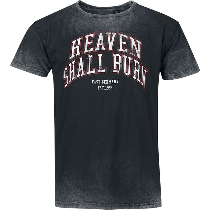 Heaven Shall Burn T-shirt - Never - L tot 3XL - voor Mannen - grijs