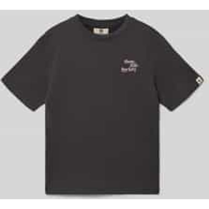 GARCIA Jongens Print T-shirt Grijs Korte mouw