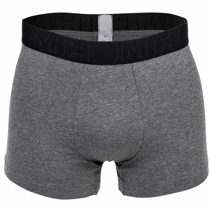 Boxershort met elastische band met label in een set van 3 stuks