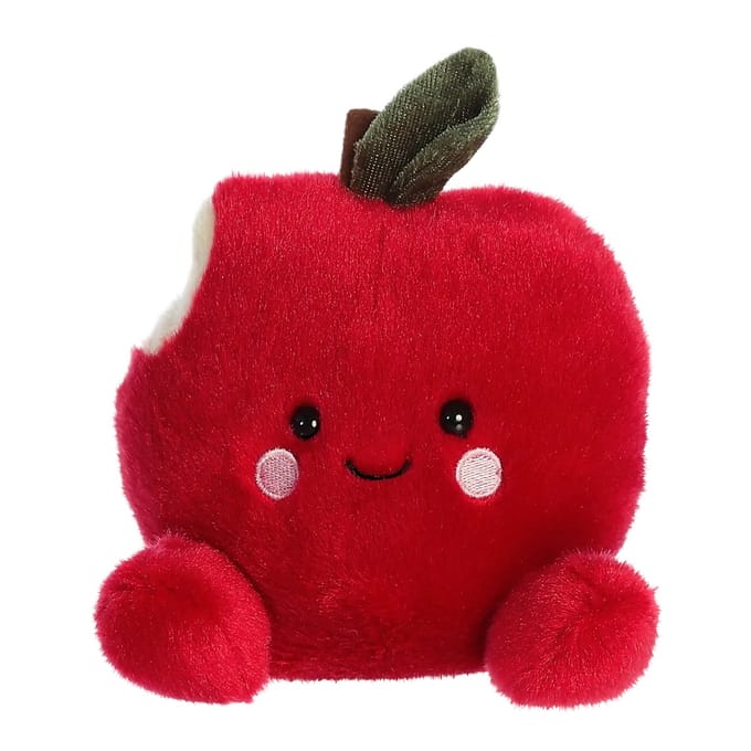 Palm Pals - Crisp Rode Appel knuffel - 13 cm - Pluche