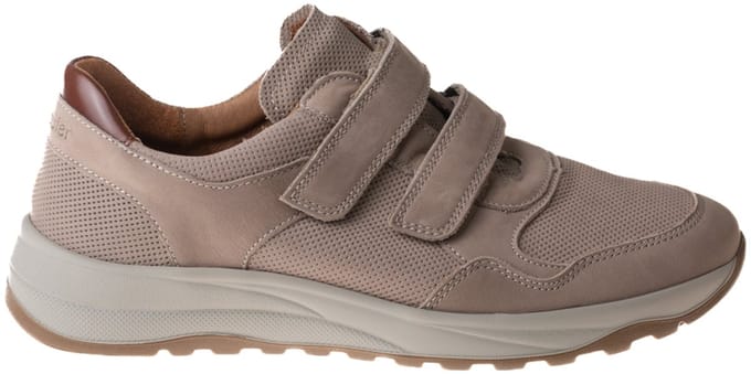 Waldläufer K-John - heren sneaker - Beige - maat 40.5 (EU) 7 (UK)