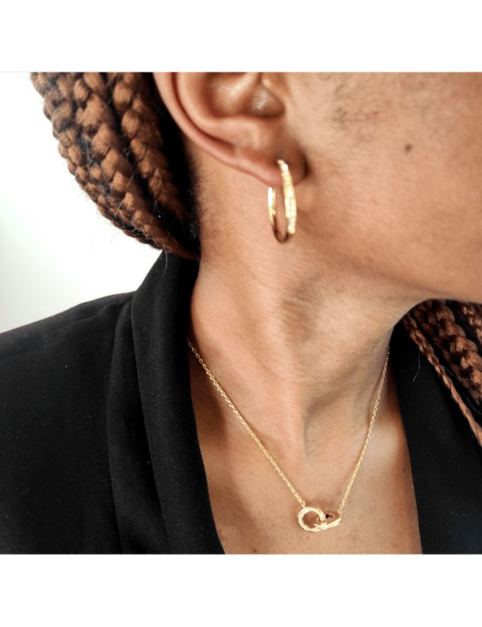 Chique Circle Twin Sets - Oostenrijks kristal