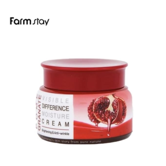FARM STAY Zichtbaar verschil Vochtcrème Granaatappel 100g (3 Opties) 1pcs brown