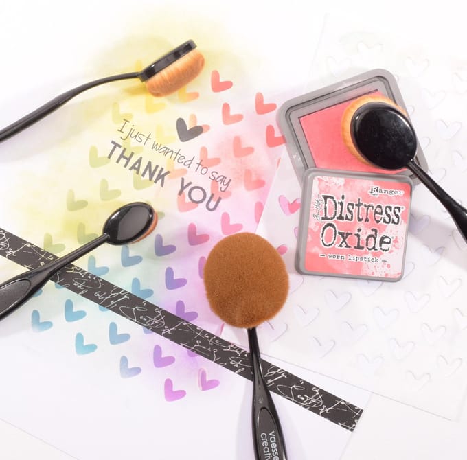 Vaessen Creative -Blending brush 4stuks