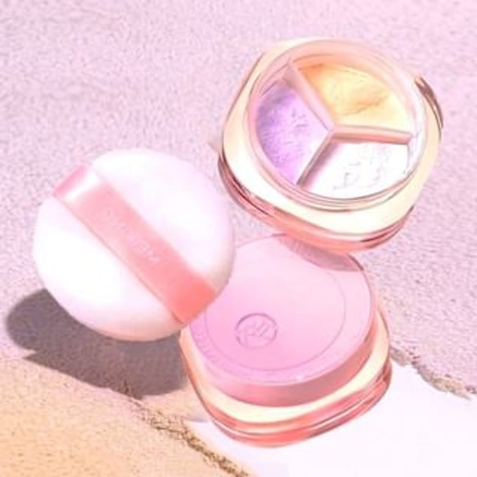 MEIKING - 3-Color Soft Light Setting Powder #etting Powder - 7g