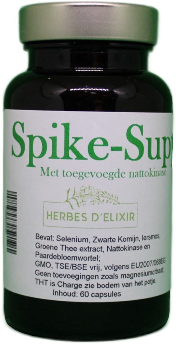 Herbes D'elixir Spike-Support - Voedingssupplement Capsules - 60 Stuks - Ondersteuning Gezondheid