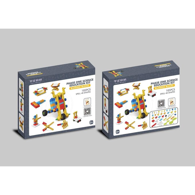 Large Particle Building Blocks  Electric Mechanical Gears  Scientific and Educational Educational Assembling Toys gray