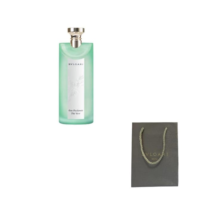 BVLGARI Tea Collection Nieuwe Versie, Groene Thee Light Parfum Citrus Bloemig Eau De Toilette 150ml|Box Not Included Shopping Bag