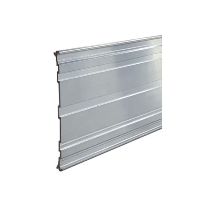 Bordure de Jardin Aluminium 3 mm pour Délimitation et Gazon, Montage Facile et Moderne gris