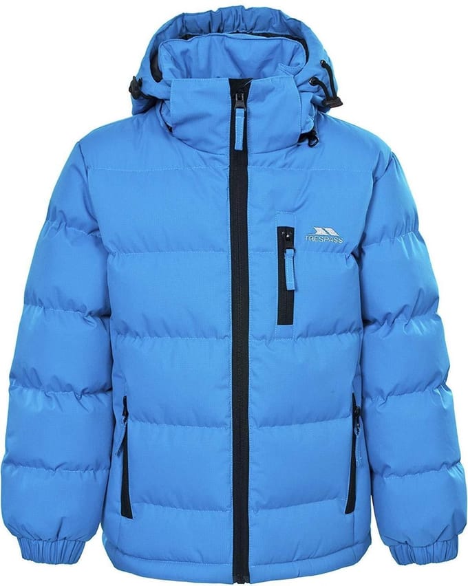 Trespass Tuff Donzen Jas Blauw 7-8 Years Jongen