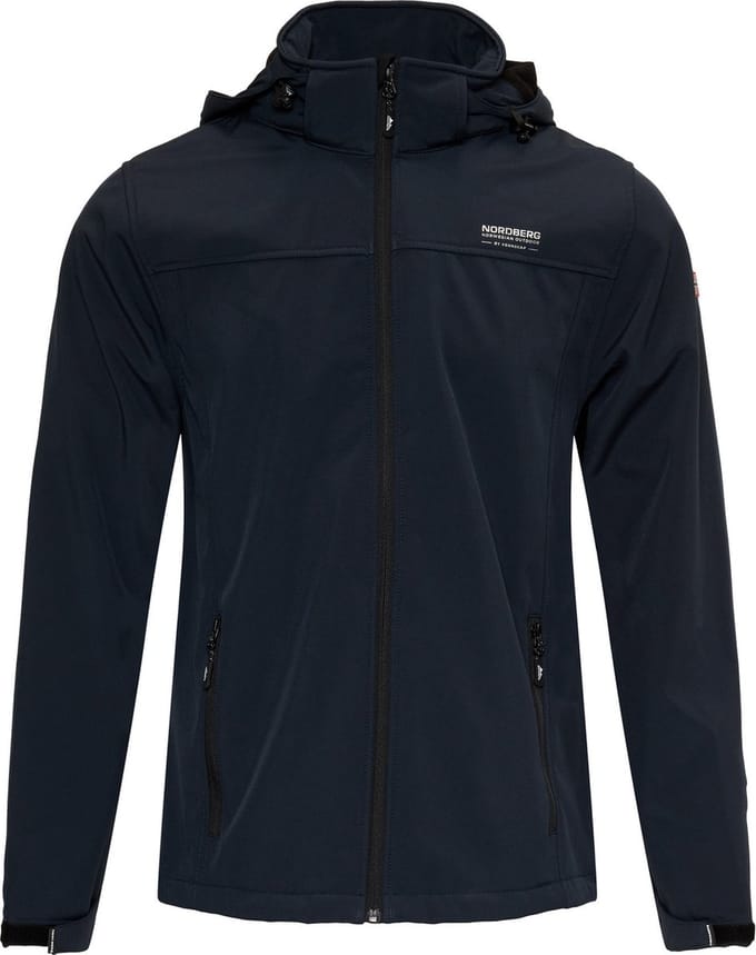 Nordberg Eldgrim - Softshell Outdoor Zomerjas Heren - Navy - Maat L