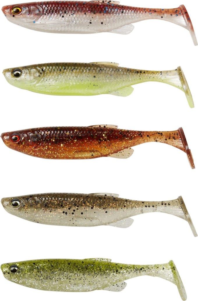 Savage Gear - FAT MINNOW T - TAIL - 7.5 cm - 5 g - CLEARWATER MIX