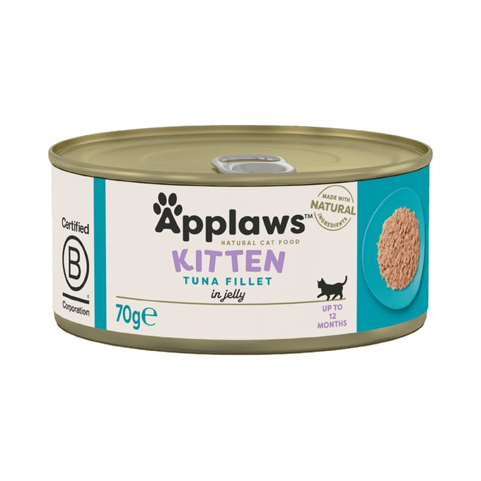 6x70g in Gelei Kitten Tonijn Applaws Kattenvoer