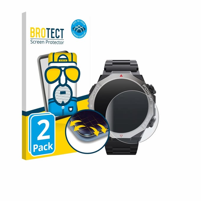 BROTECT - Screenprotector voor Ddidbi S10 1.39" - Folie Beschermfolie matte volledig dekking 2 Stuks
