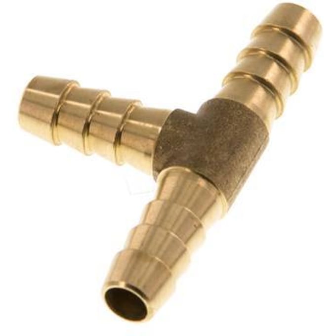 8 mm Messing T-Slangkoppeling [2 Stuks]