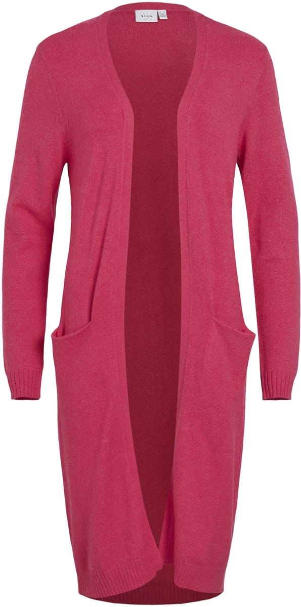 VILA - VIRIL LONG L/S KNIT CARDIGAN - NOOS - Dames - Cardigans