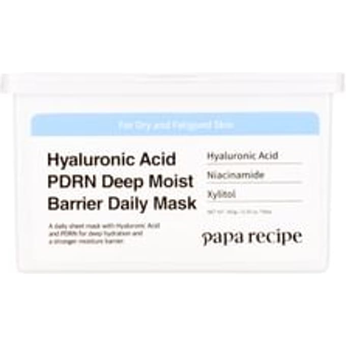 papa recipe - Hyaluronic Acid PDRN Deep Moist Barrier Daily Mask 30 sheets