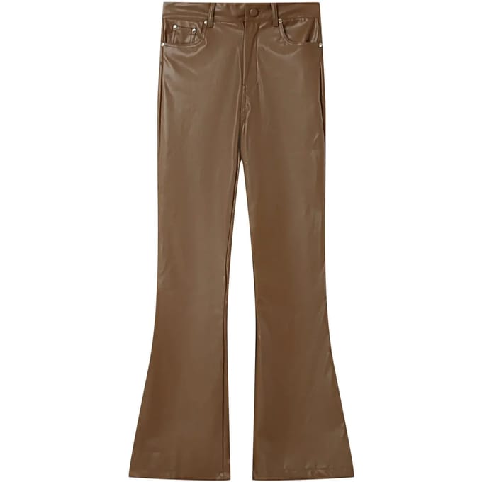 Vrouwelijke nep leren broek Sixth June Flare