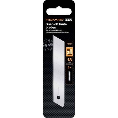 Fiskars CarbonMax Serie - Breekmes - 18mm - 5 stuks - Professioneel