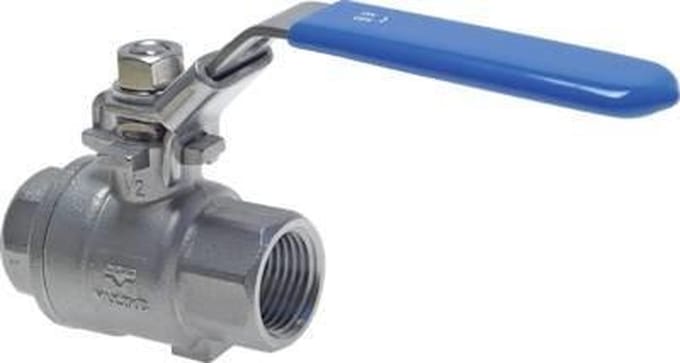 G2'' 2-Weg Kogelkraan RVS PTFE 63 bar - BL2SM - BL2SM-200