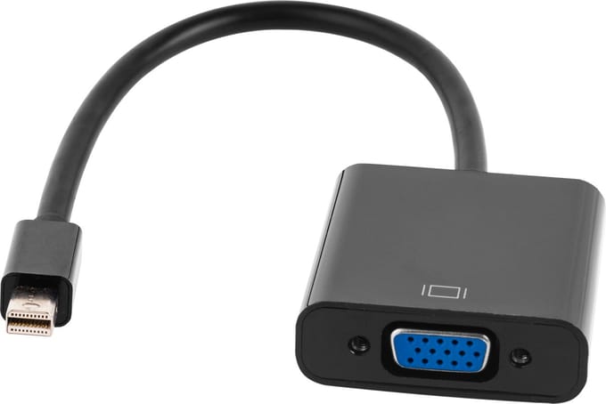 Cabletech - DisplayPort naar VGA Adapter - Hoge Resolutie - Plug&Play