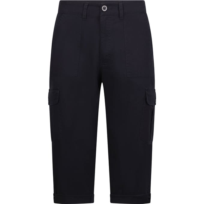 Trespass Dames/Dames Trina Casual Capri Broek (Marine)