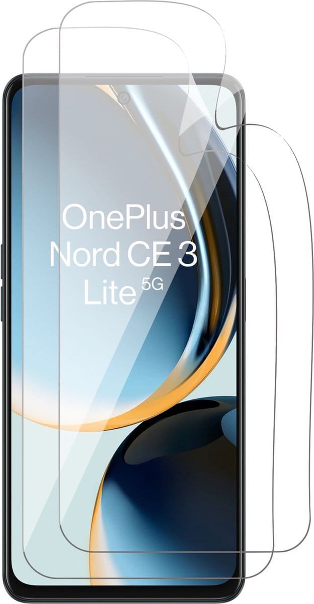 Screenprotector geschikt voor OnePlus Nord CE 3 Lite - 2x FlexGuard Screen Protector
