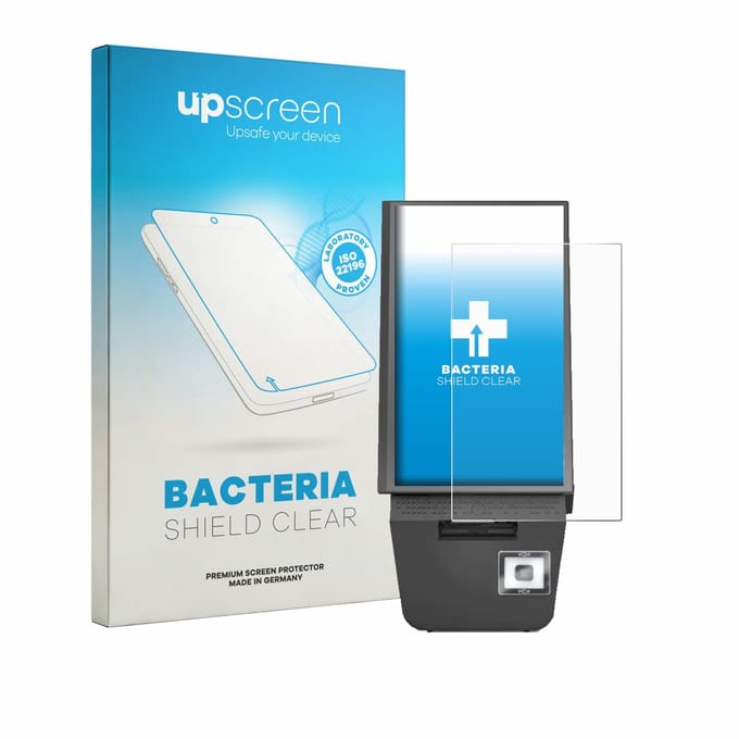 upscreen - Screenprotector voor Pyramid Computer POLYTOUCH® PIXI 15.6 Basis - Folie Beschermfolie transparant antibacterieel