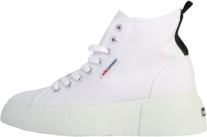 Bubble Mid hoge sneakers met veters