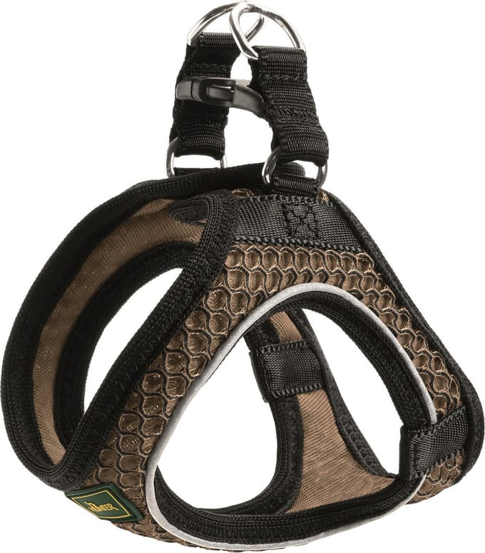 Hunter Harnas Hilo Comfort Bruin - Hondenharnas - M 55-60/58-65 Cm