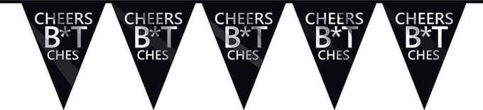 Vlaggenlijn Cheers B*tches
