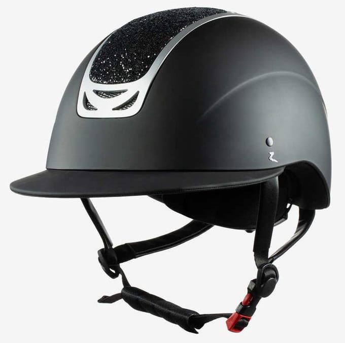 Horze cap Apex zwart/zwart 49-51