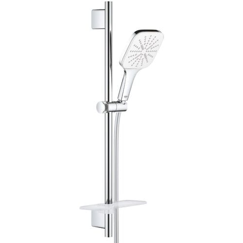 GROHE QuickFix Vitalio SmartActive 130 Cube Douchestangset - 3 straalsoorten - chroom - 26596000