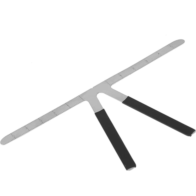 1 pièce Règle de maquillage permanent pour sourcils Réutilisable Outil de mesure pour le modelage de tatouage gray