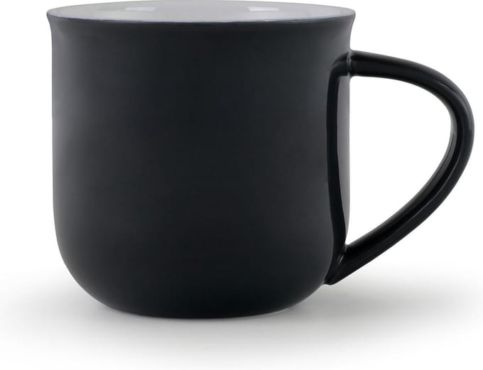 Viva - Minima Balanced Medium Tea Cup Set of 2 Pieces (Charcoal Blue)